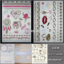 OEM Wholesale with leopard tattoo/biological shape tattoo popular brands temporary tattoo Sticker for adults QY095